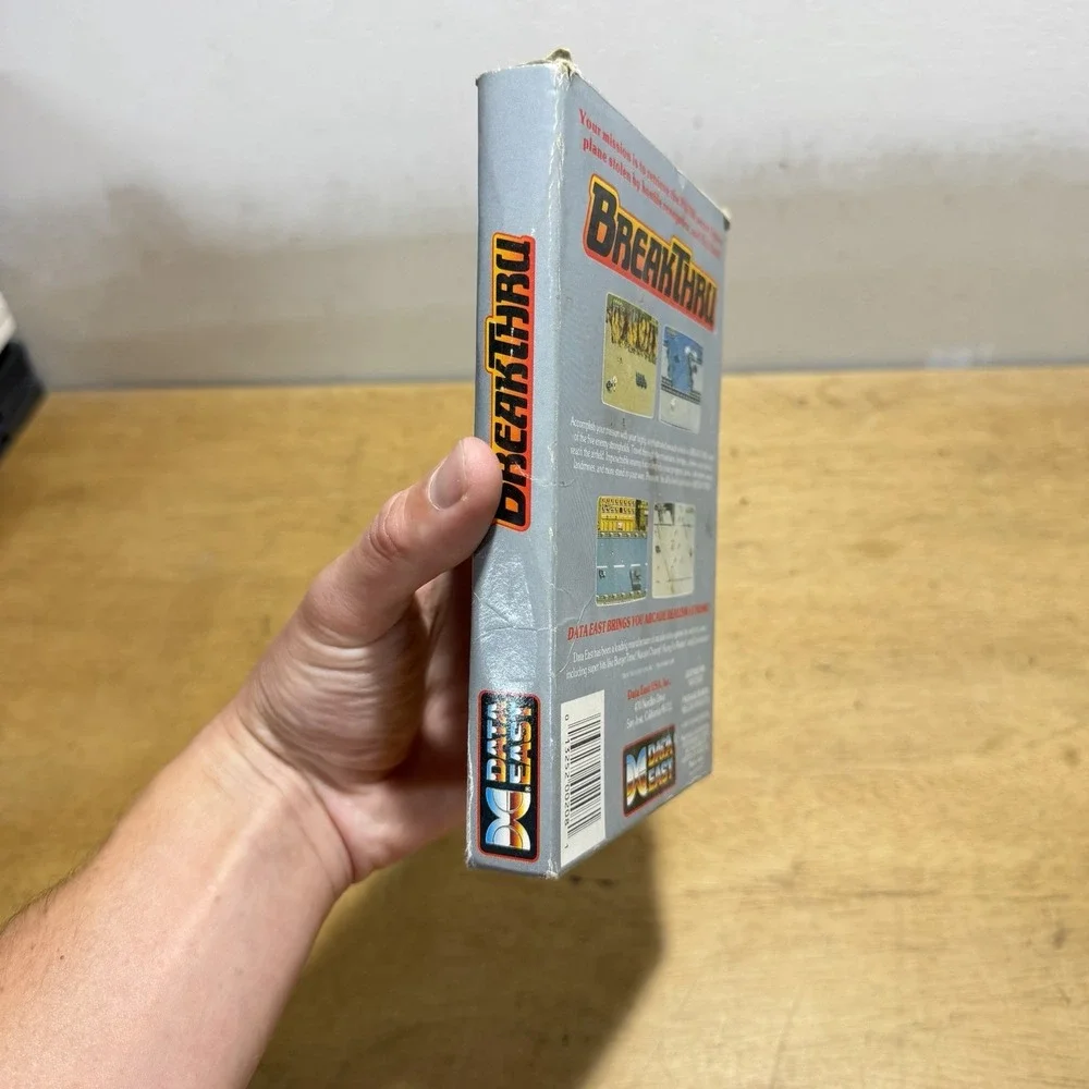 BreakThru NES Nintendo Entertainment System 1987 Data East W/ Box Tested